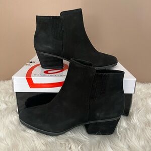 {Blondo} Valli 2.0 Waterproof Leather Ankle Boots in Black - Womens 7M - NWT